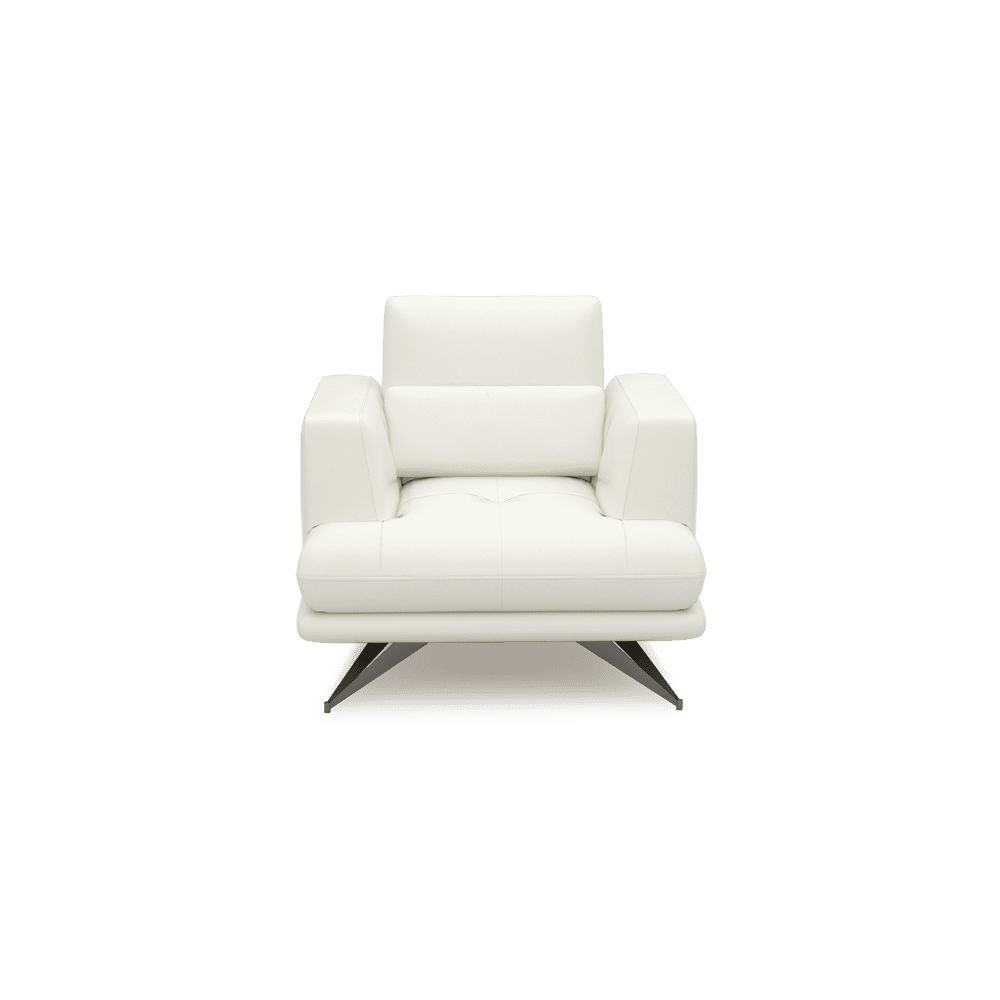 VILLA - Modular Push-Back Fabric / Leather Sofa (1-Seater)