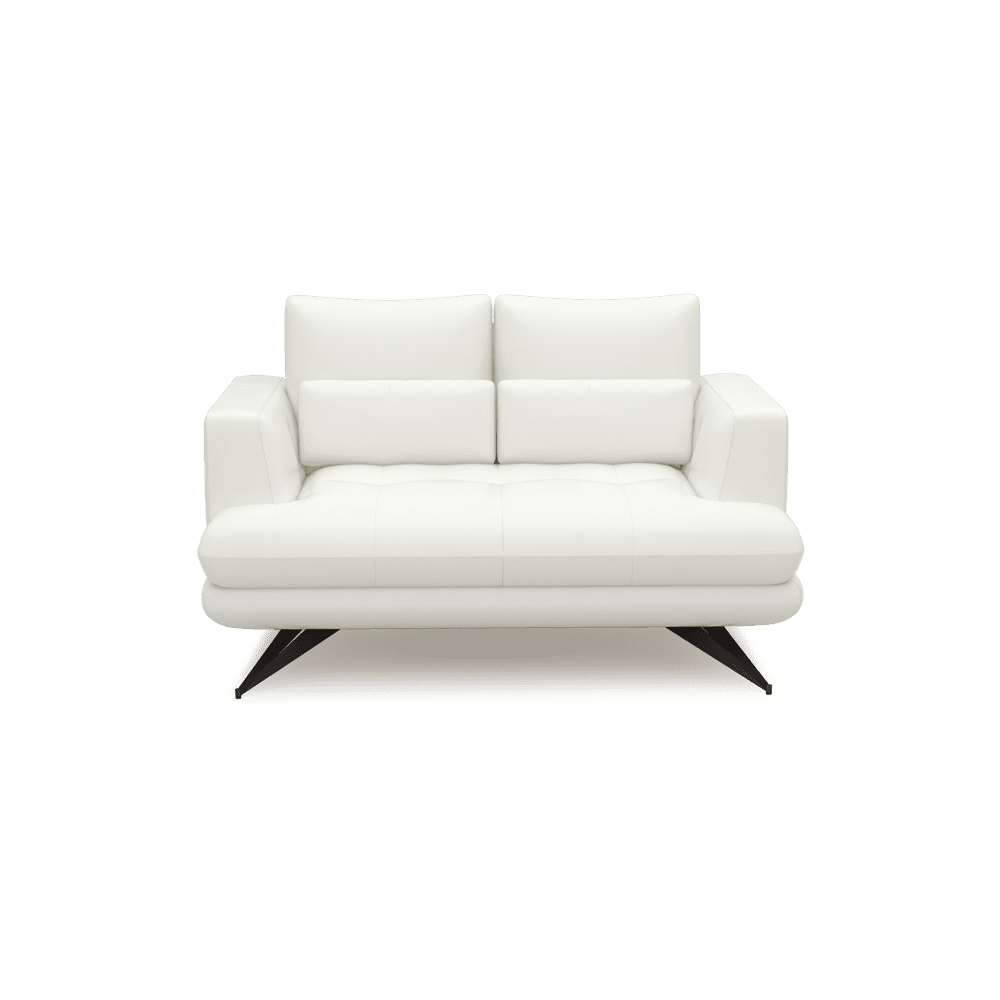 VILLA - Modular Push-Back Fabric / Leather Sofa (2-Seater)
