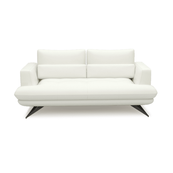 VILLA - Modular Push-Back Fabric / Leather Sofa (3-seater)