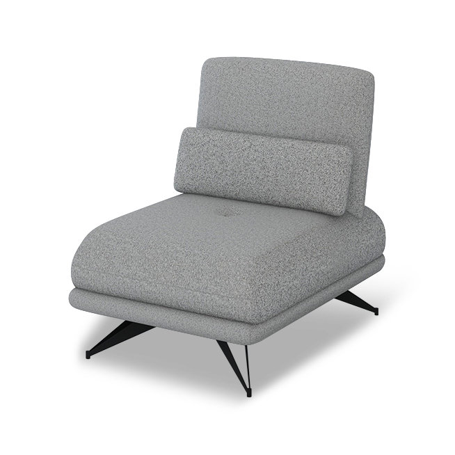 VILLA – Modular Push-Back Armchair