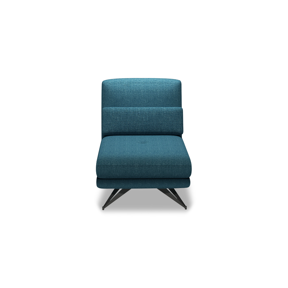 VILLA – Modular Push-Back Armchair
