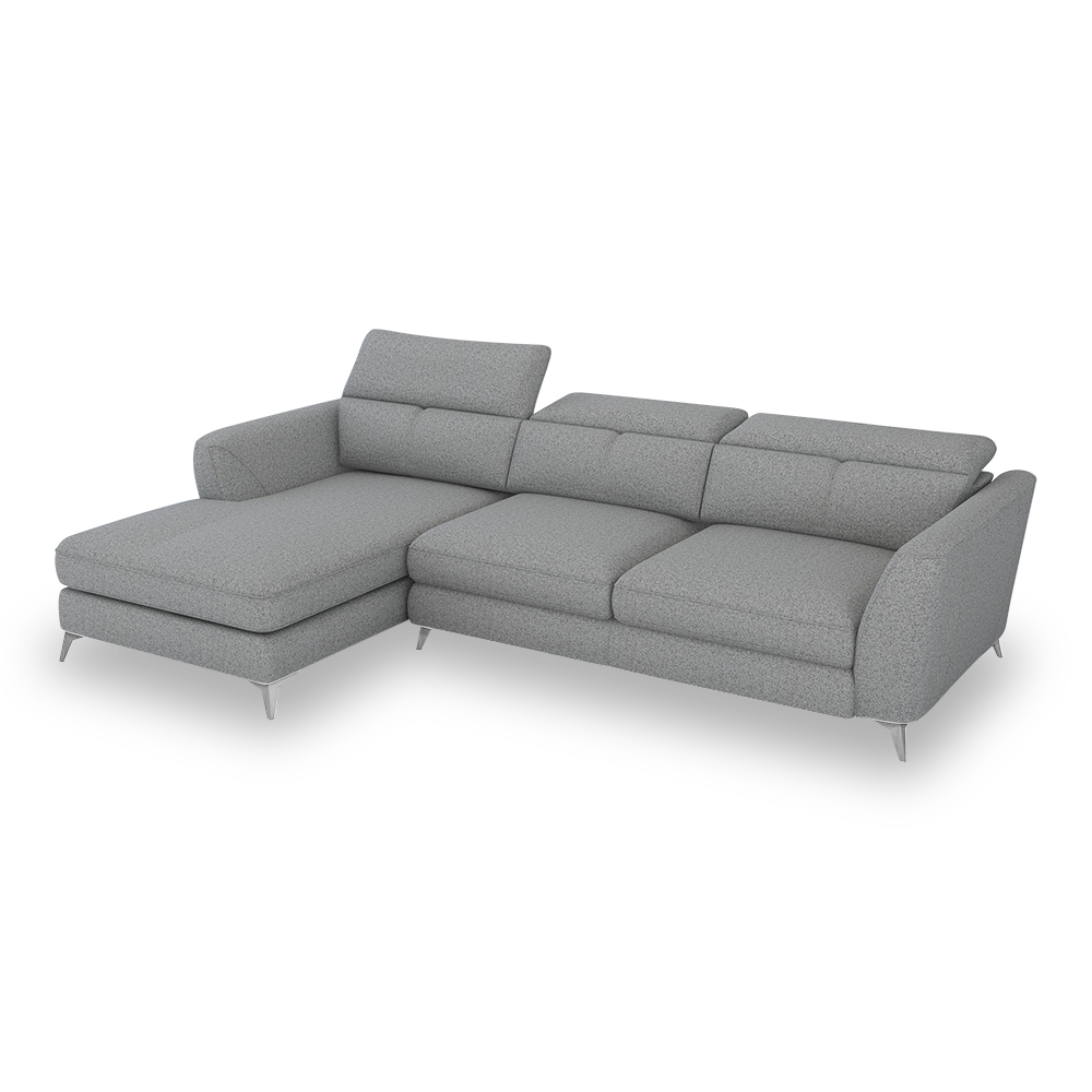 SANTONNE - Fabric L-Shaped Sofa (Left & Right)