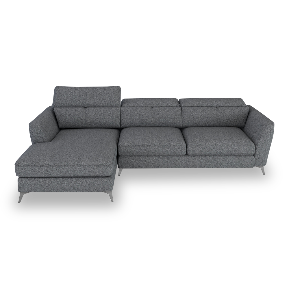 SANTONNE - Fabric L-Shaped Sofa (Left & Right)