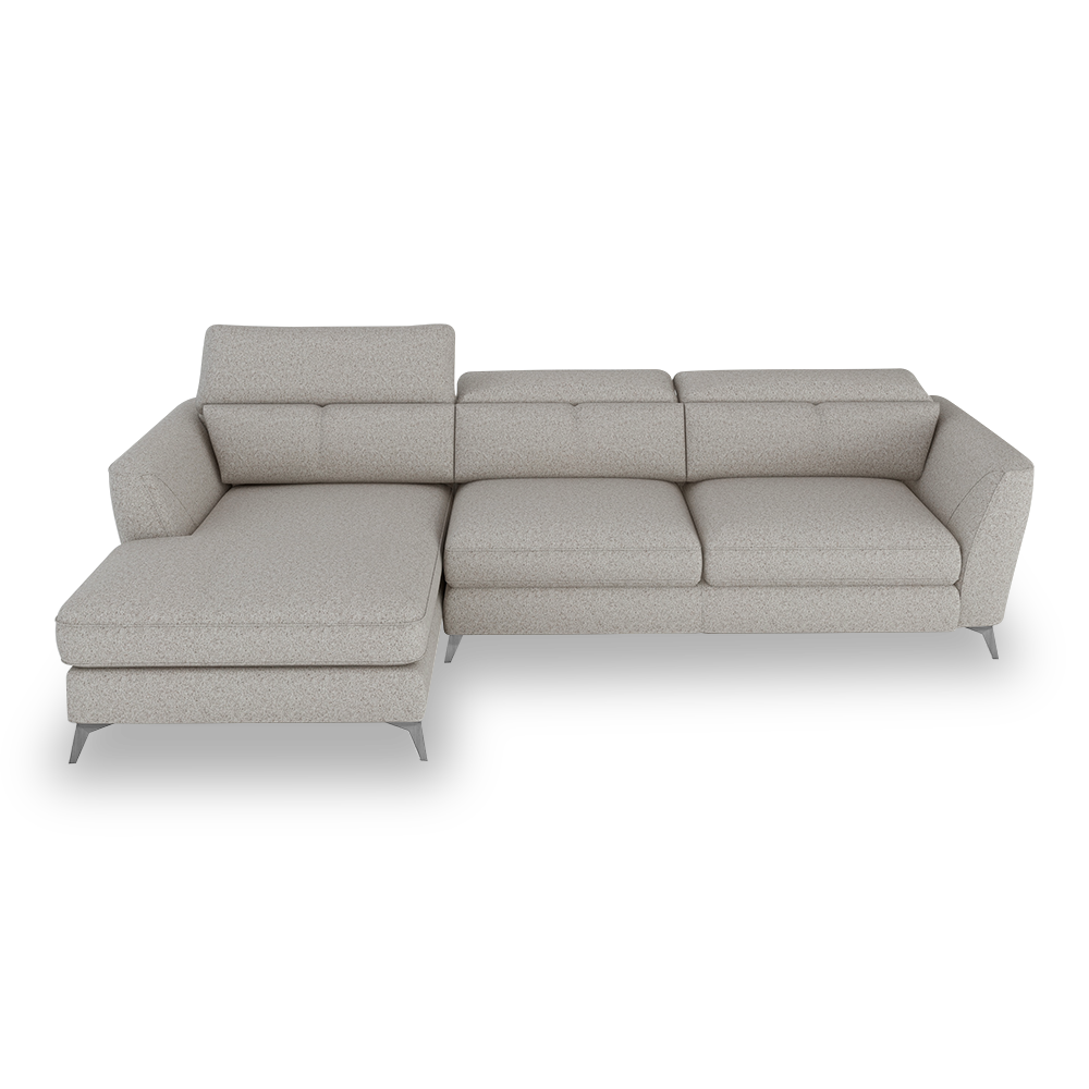 SANTONNE - Fabric L-Shaped Sofa (Left & Right)