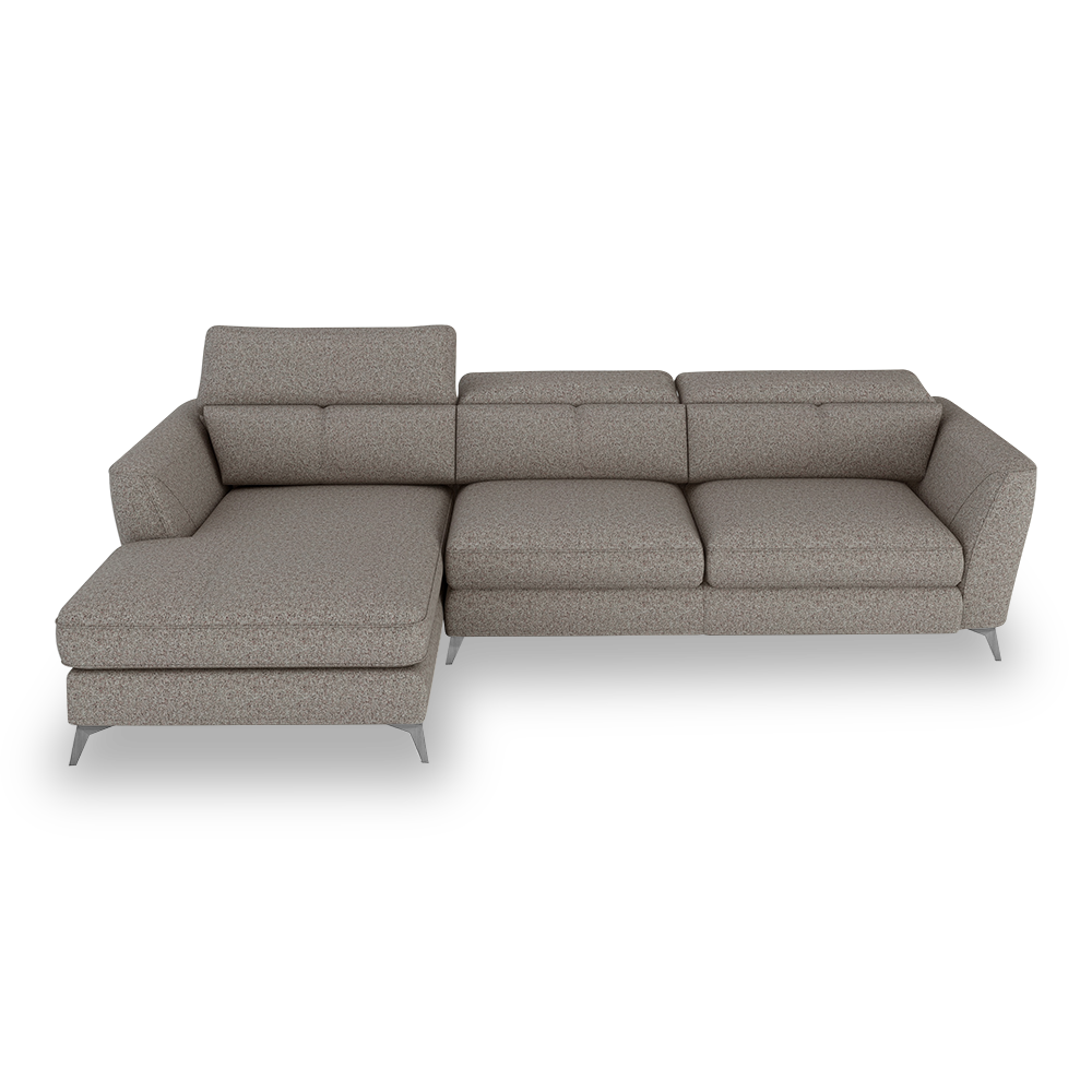 SANTONNE - Fabric L-Shaped Sofa (Left & Right)