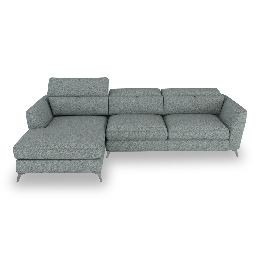 SANTONNE - Fabric L-Shaped Sofa (Left & Right)