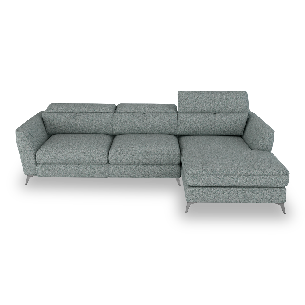 SANTONNE - Fabric L-Shaped Sofa (Left & Right)