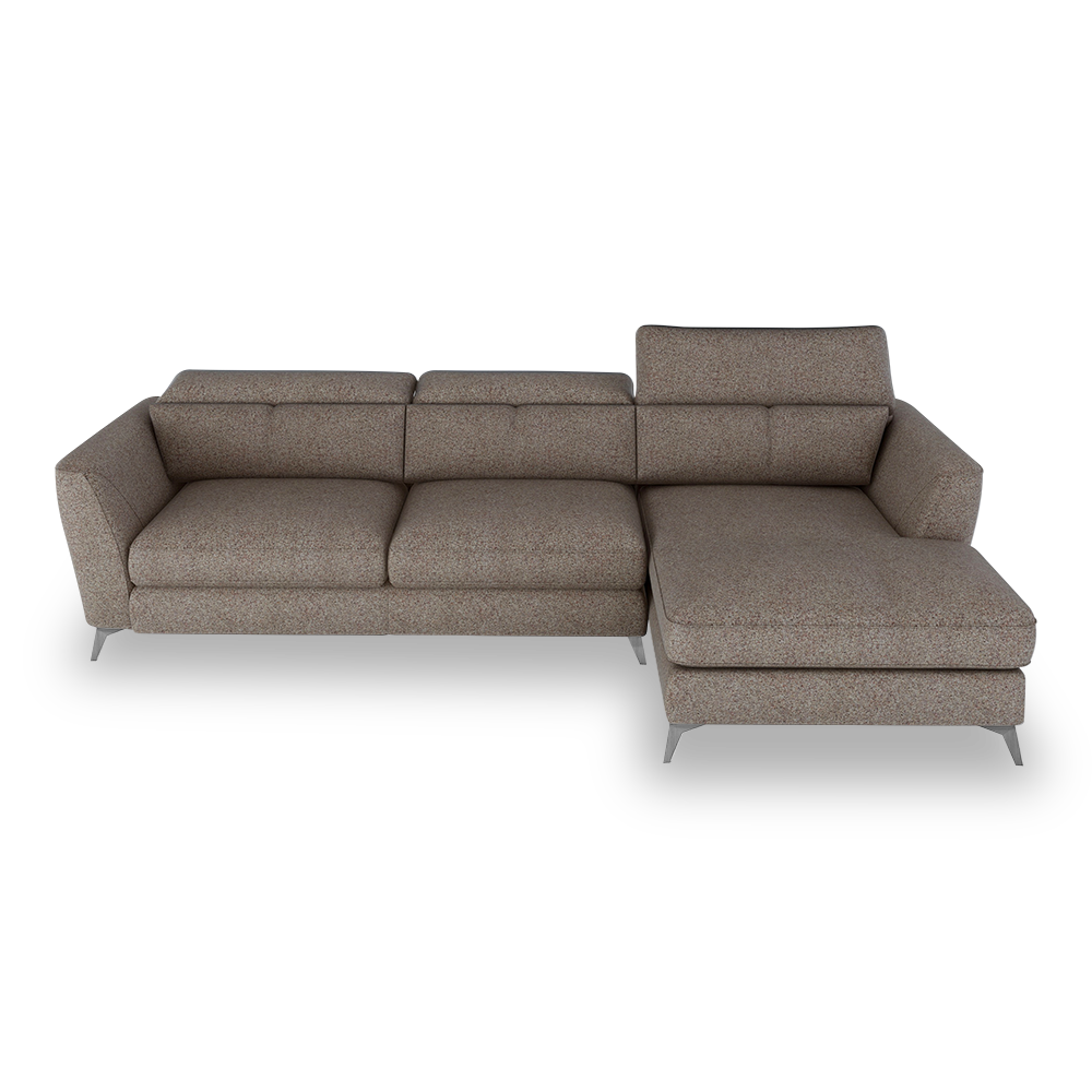 SANTONNE - Fabric L-Shaped Sofa (Left & Right)