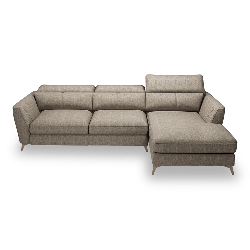 SANTONNE - Fabric L-Shaped Sofa (Left & Right)
