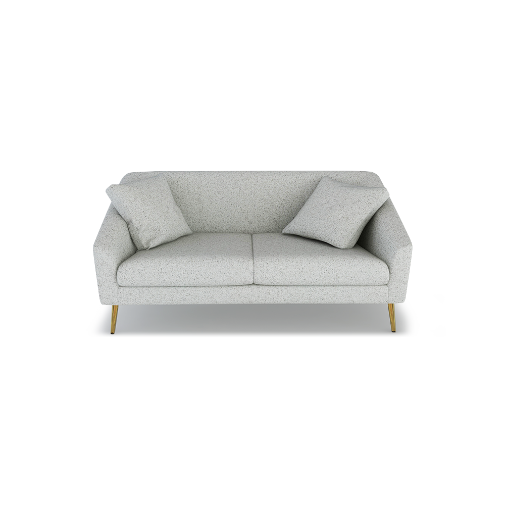 LORO - Low Back Fabric / Leather Sofa (2-seater)