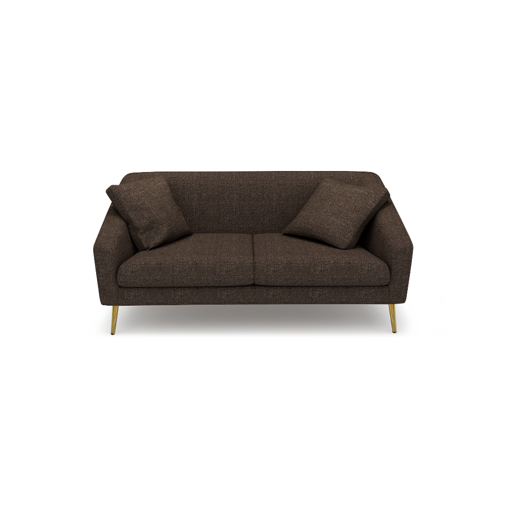 LORO - Low Back Fabric / Leather Sofa (2-seater)