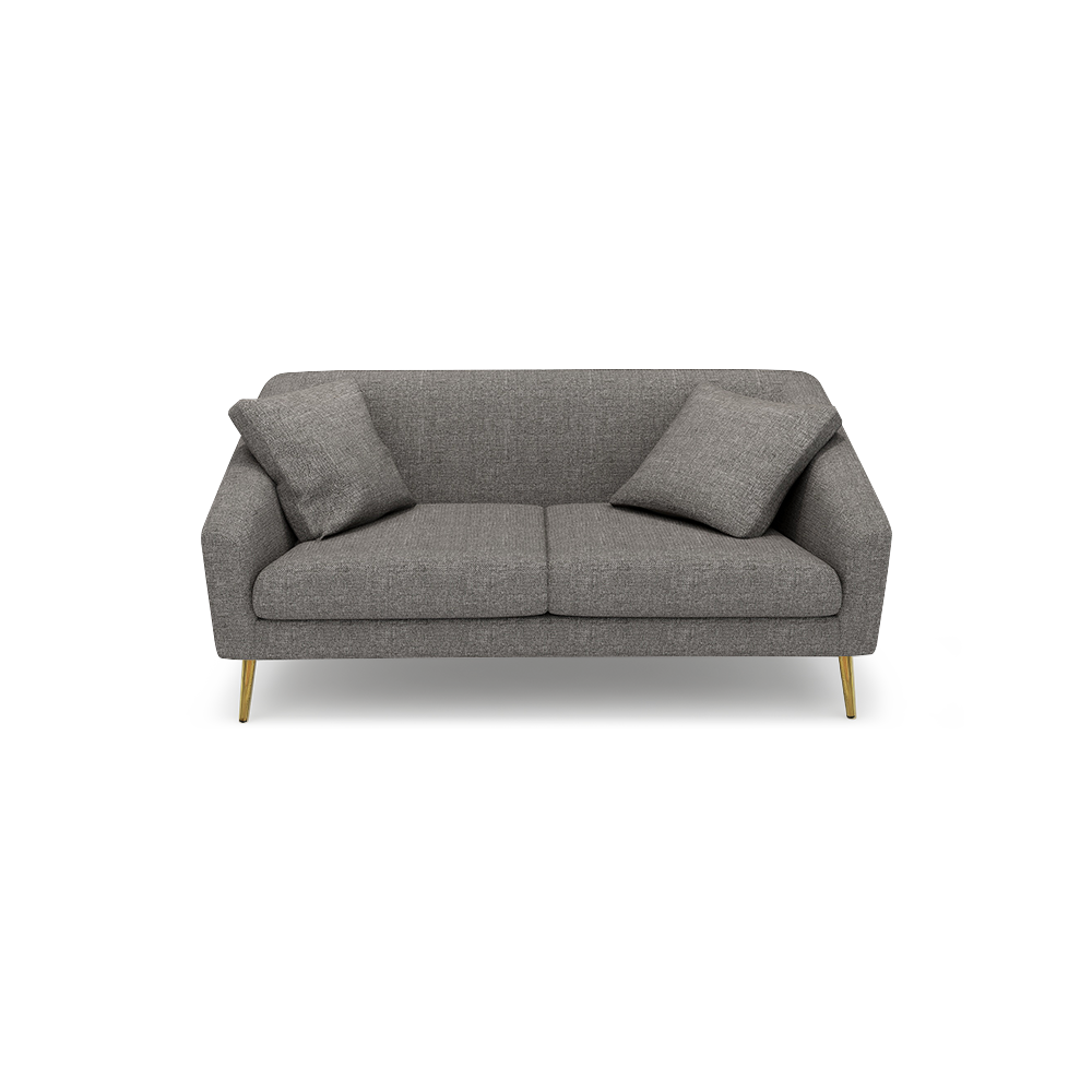 LORO - Low Back Fabric / Leather Sofa (2-seater)