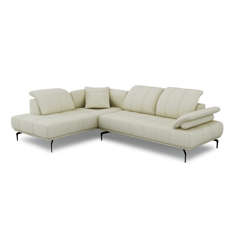 PARTENN – Adjustable Backrest L-Shaped Sofa (Left & Right)
