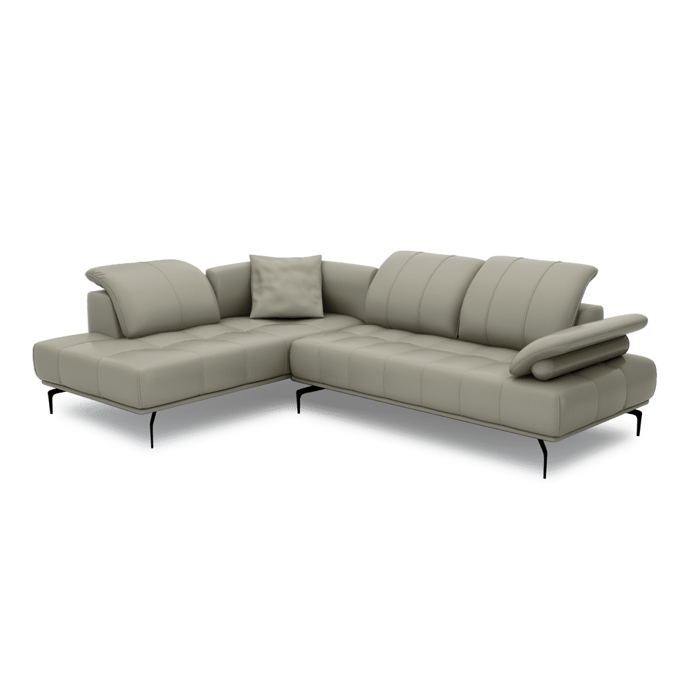 PARTENN – Adjustable Backrest L-Shaped Sofa (Left & Right)