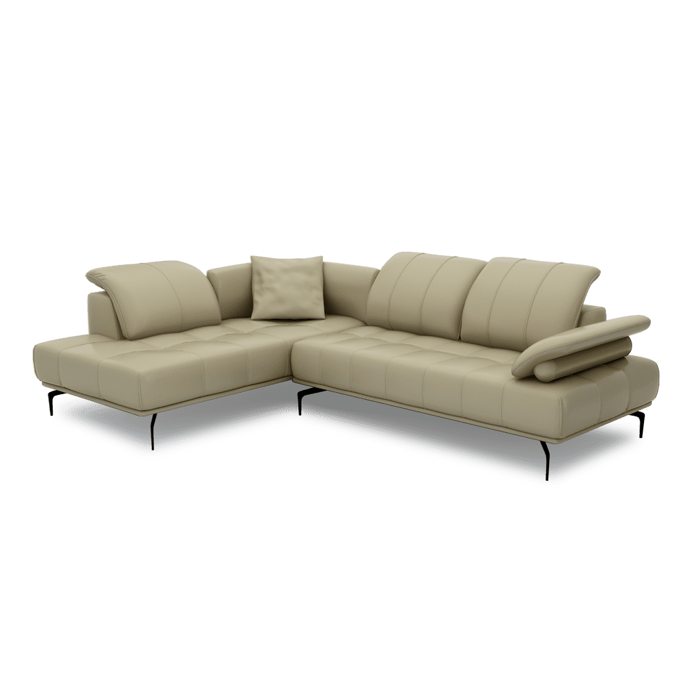 PARTENN – Adjustable Backrest L-Shaped Sofa (Left & Right)