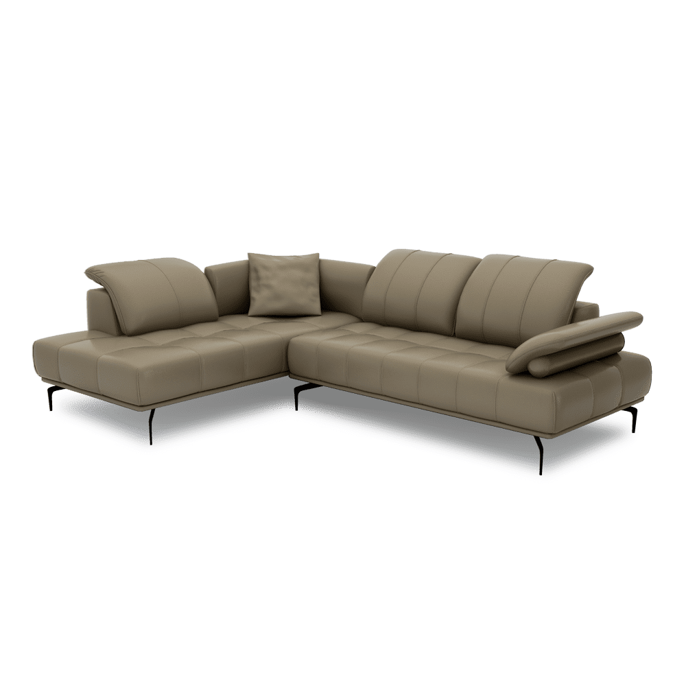 PARTENN – Adjustable Backrest L-Shaped Sofa (Left & Right)