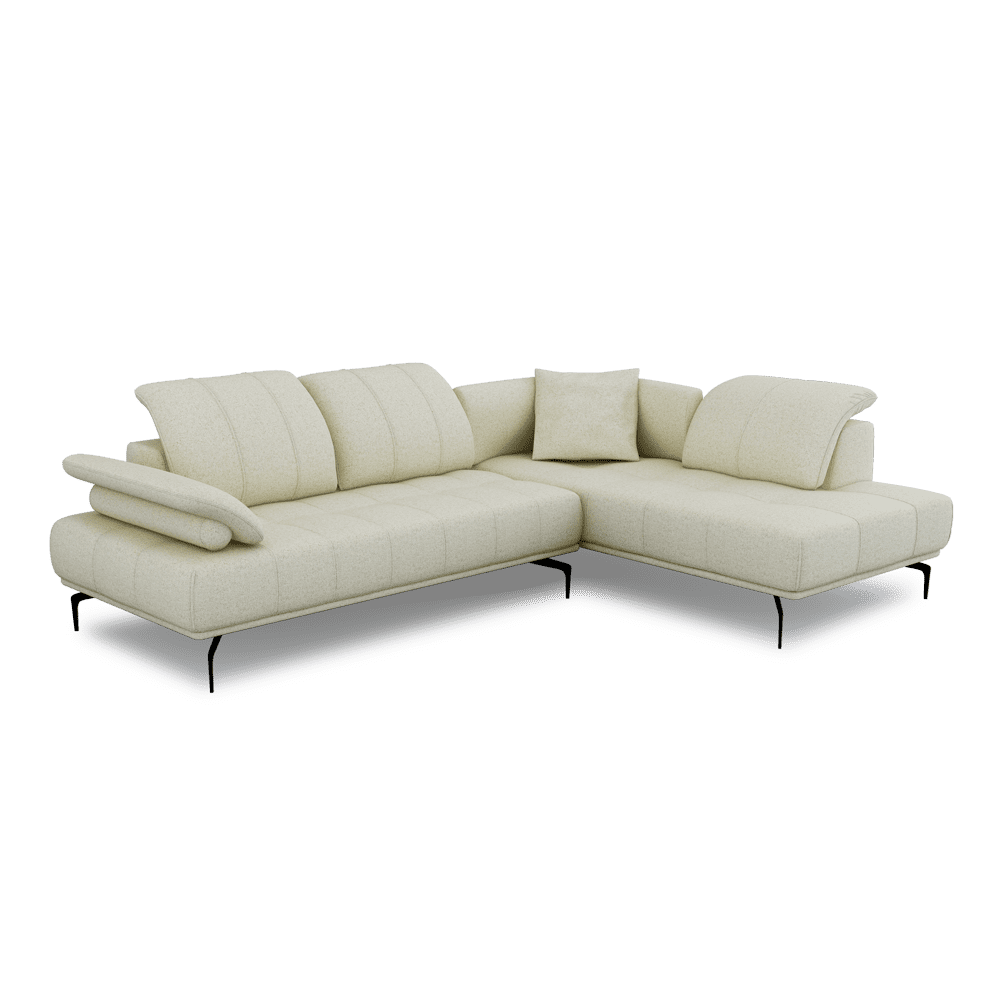 PARTENN – Adjustable Backrest L-Shaped Sofa (Left & Right)