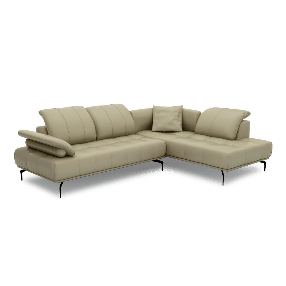 PARTENN – Adjustable Backrest L-Shaped Sofa (Left & Right)