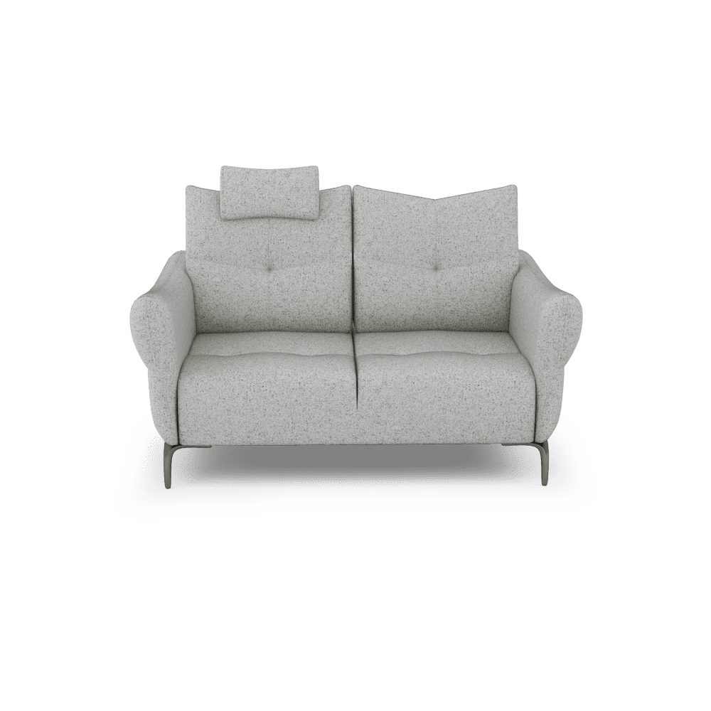 AFFING – Modular Push-Back Fabric / Leather Sofa (3-seater)