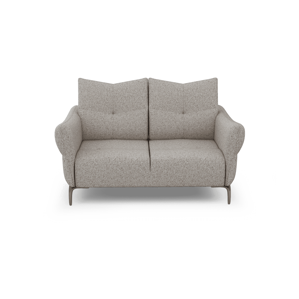 AFFING – Modular Push-Back Fabric / Leather Sofa (3-seater)