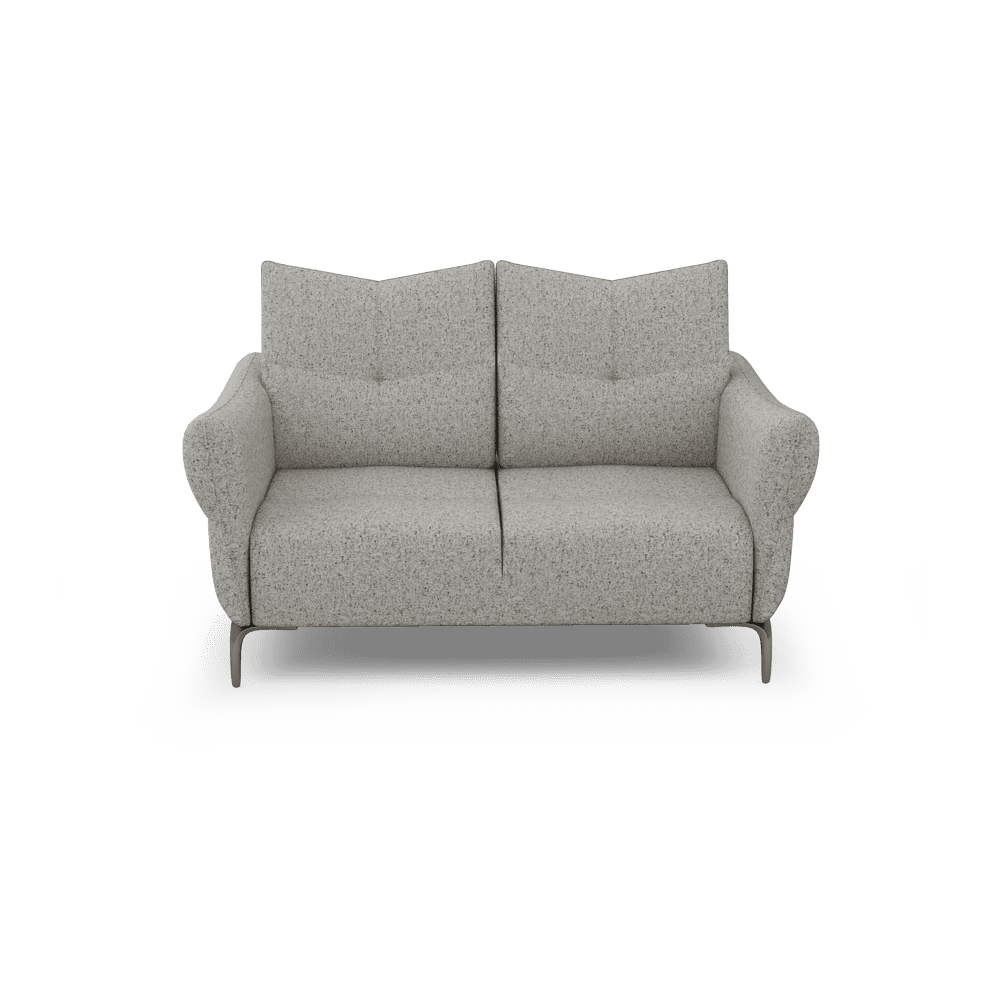AFFING – Modular Push-Back Fabric / Leather Sofa (3-seater)