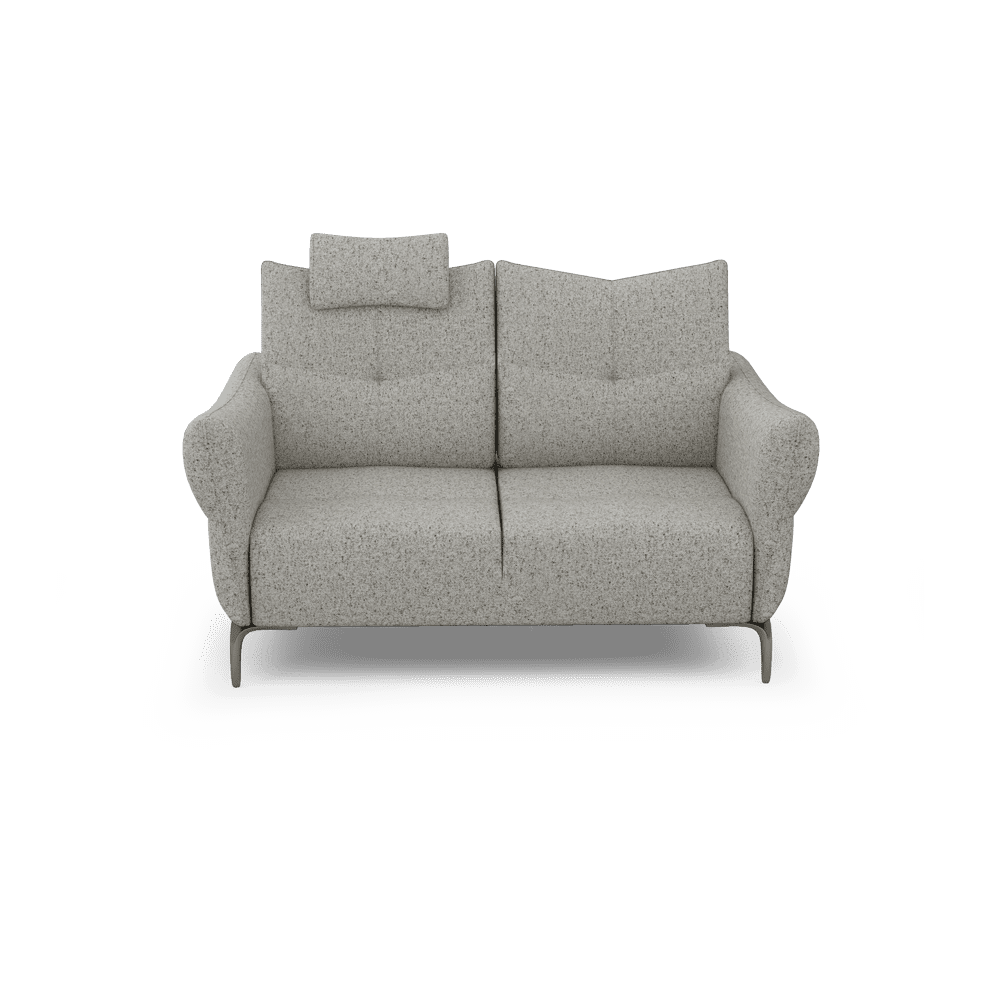 AFFING – Modular Push-Back Fabric / Leather Sofa (3-seater)
