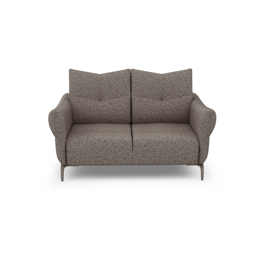 AFFING – Modular Push-Back Fabric / Leather Sofa (3-seater)