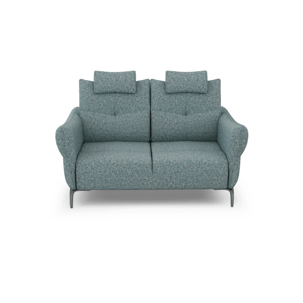 AFFING – Modular Push-Back Fabric / Leather Sofa (2-seater)