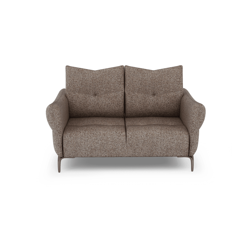 AFFING – Modular Push-Back Fabric / Leather Sofa (3-seater)