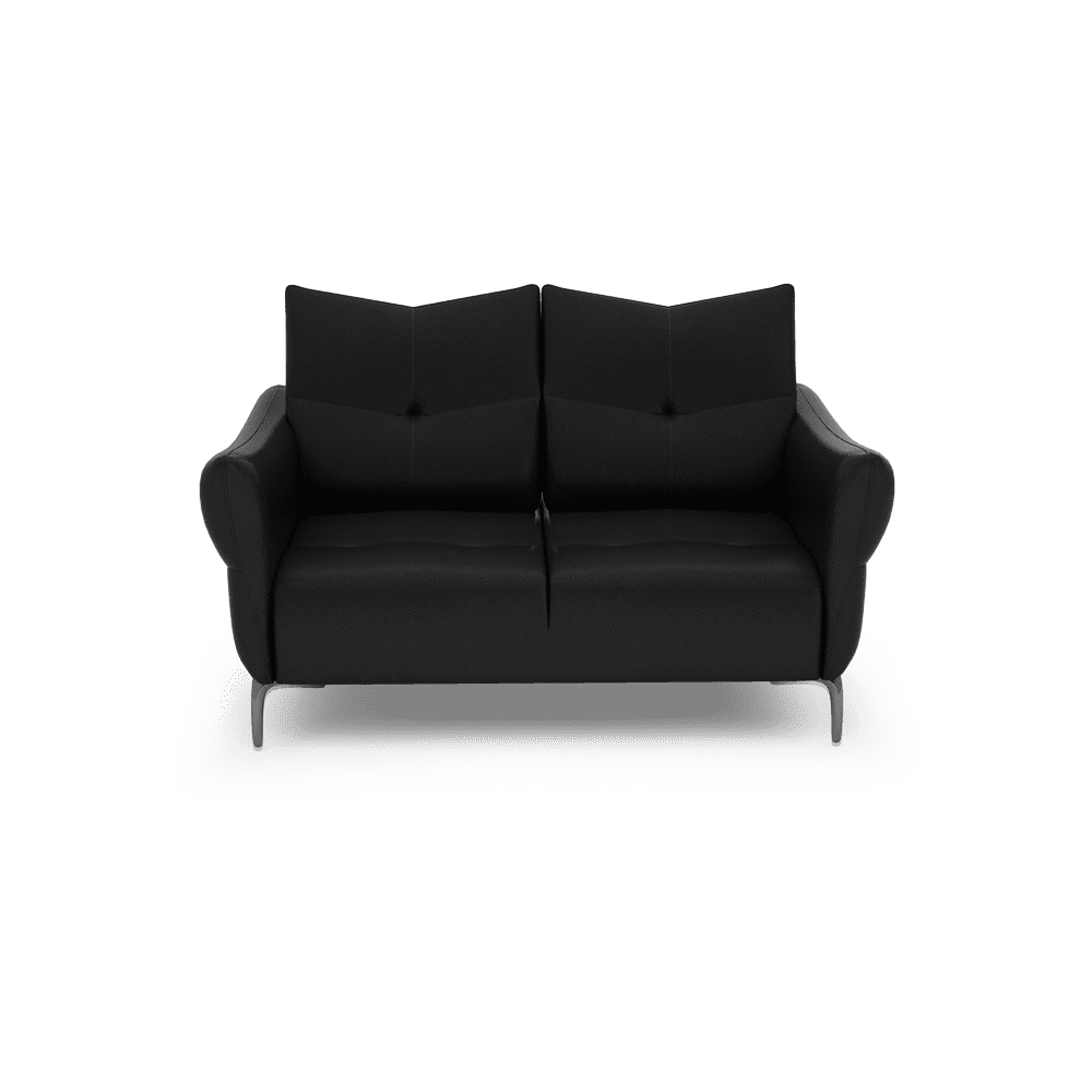 AFFING – Modular Push-Back Fabric / Leather Sofa (3-seater)