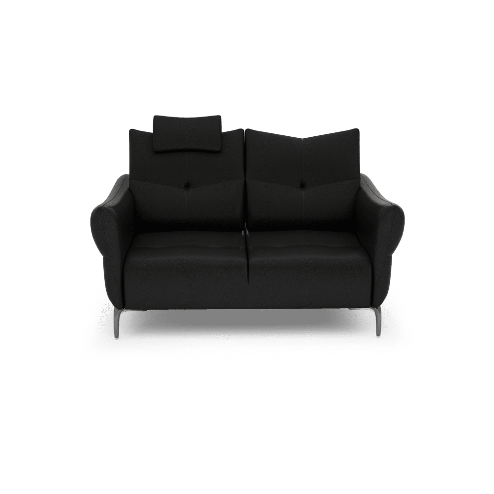 AFFING – Modular Push-Back Fabric / Leather Sofa (3-seater)