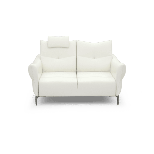 AFFING – Modular Push-Back Fabric / Leather Sofa (2-seater)