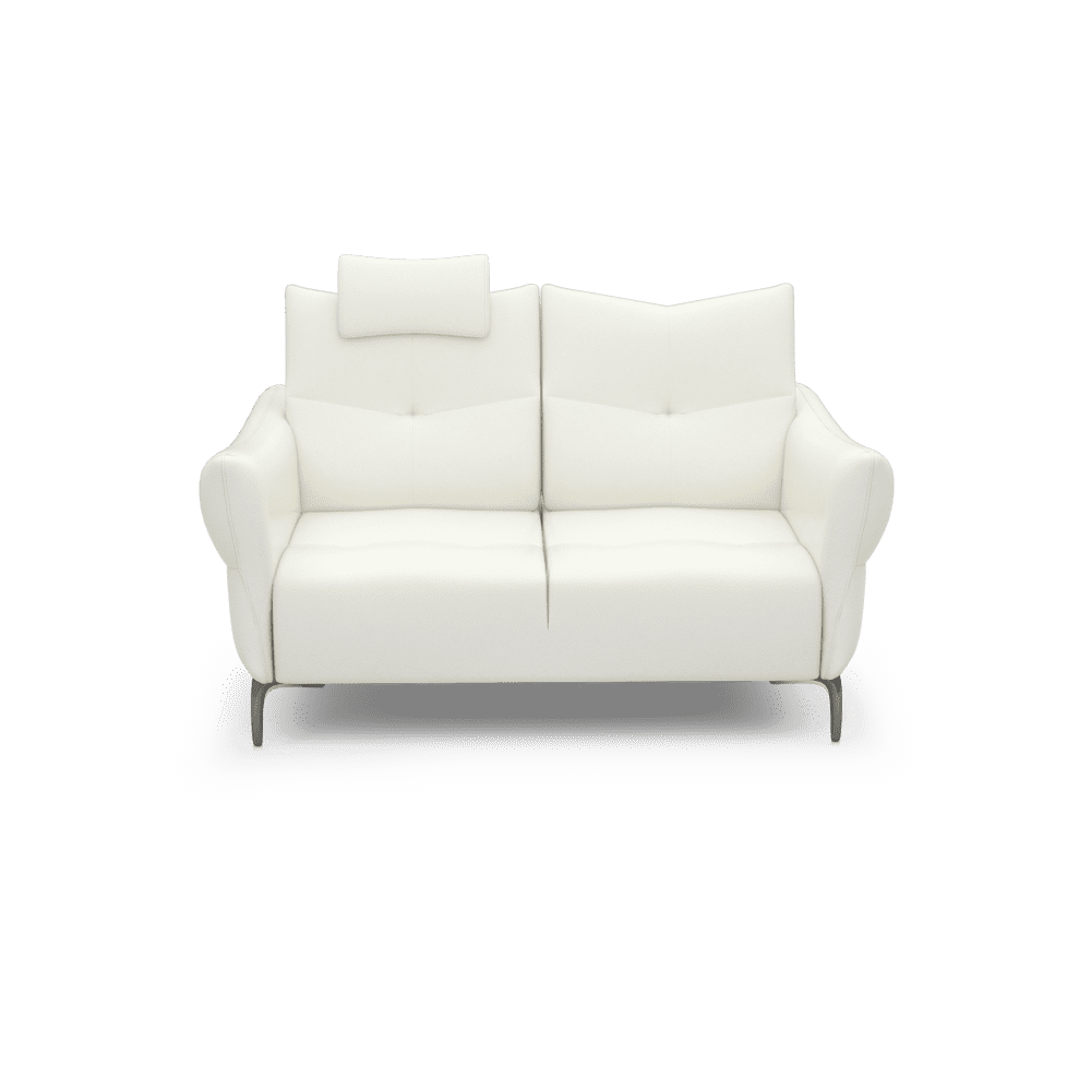 AFFING – Modular Push-Back Fabric / Leather Sofa (3-seater)