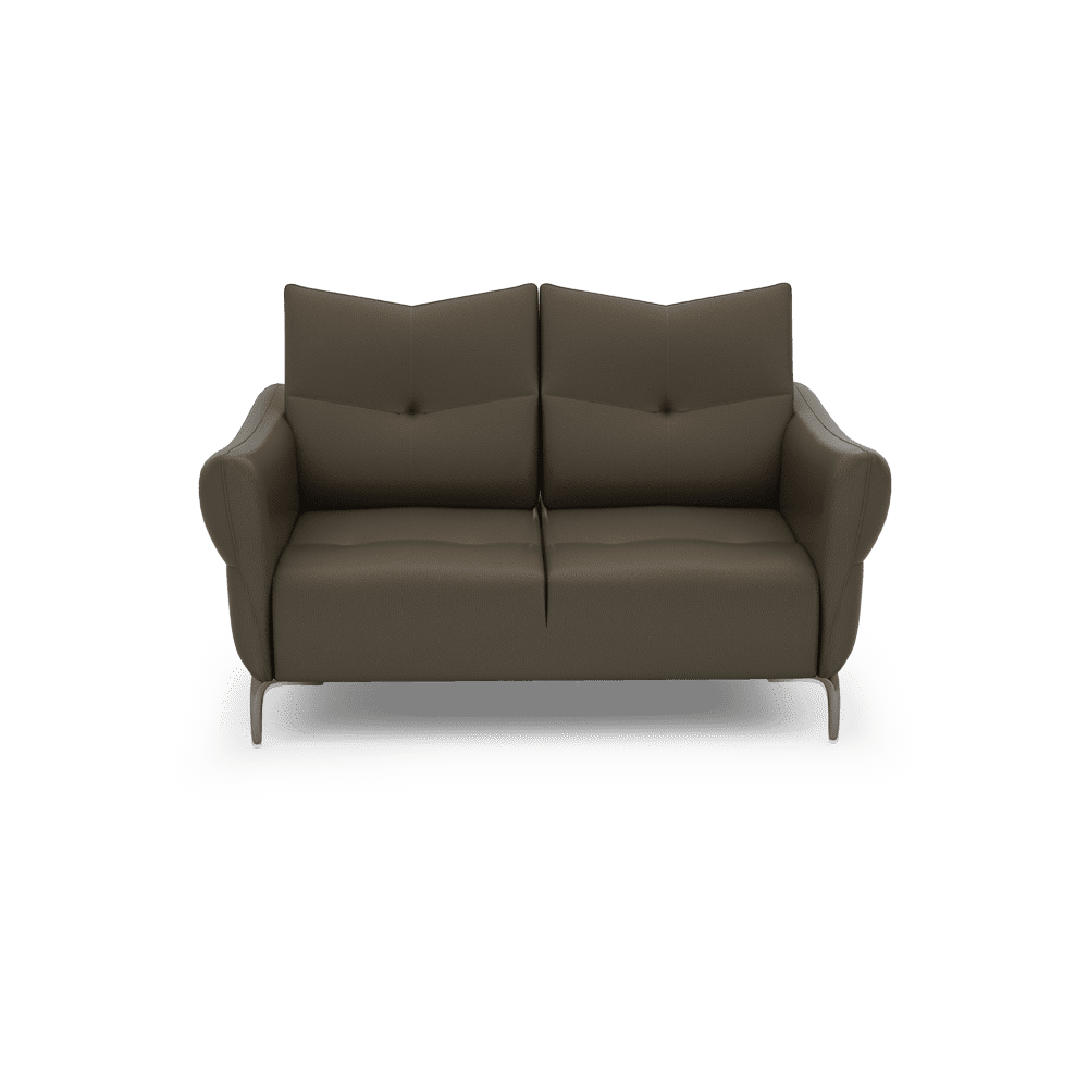 AFFING – Modular Push-Back Fabric / Leather Sofa (3-seater)