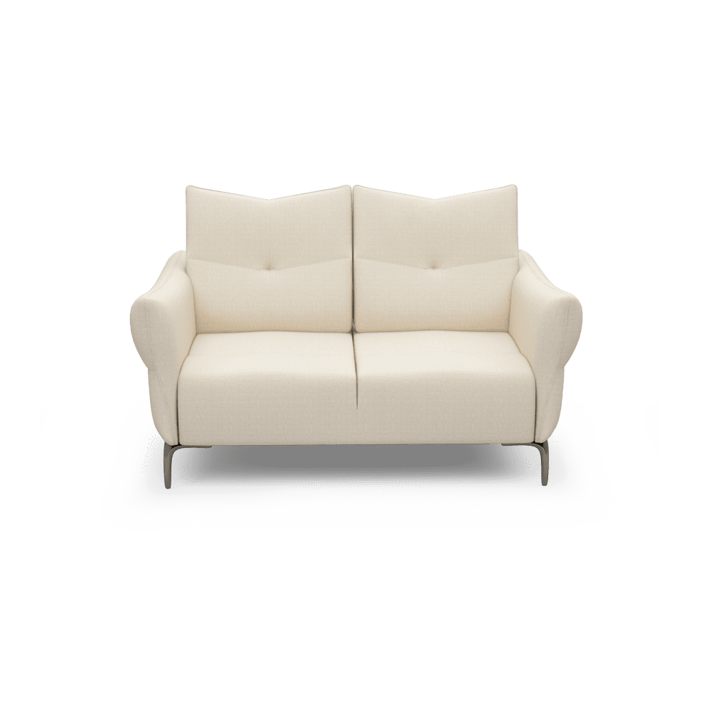 AFFING – Modular Push-Back Fabric / Leather Sofa (3-seater)
