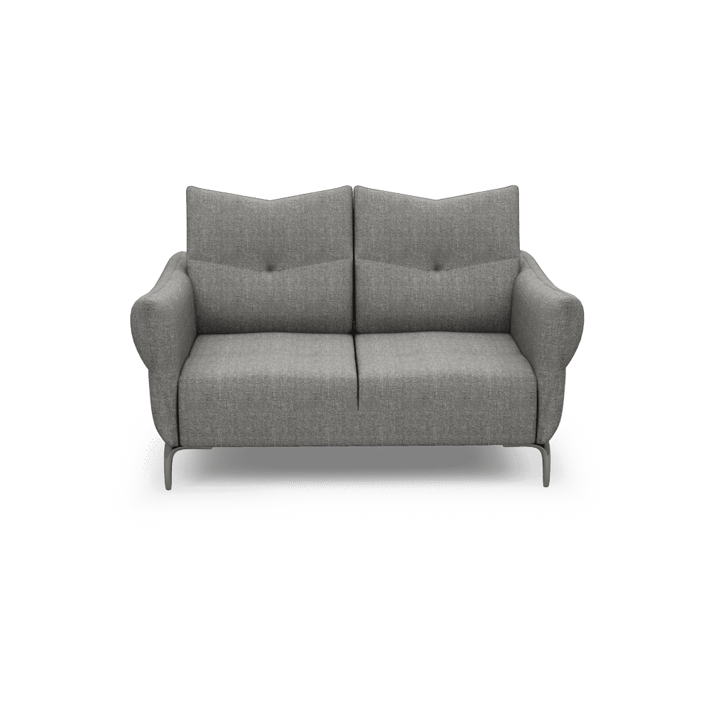 AFFING – Modular Push-Back Fabric / Leather Sofa (3-seater)