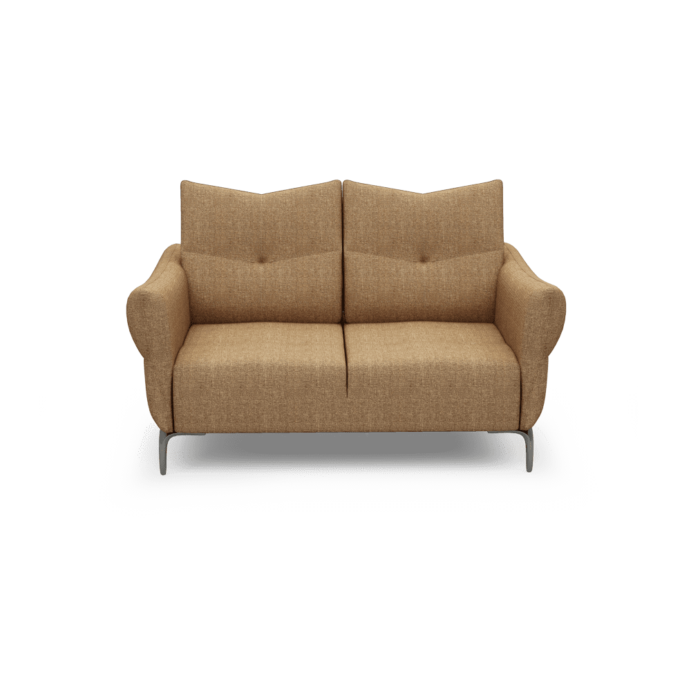 AFFING – Modular Push-Back Fabric / Leather Sofa (3-seater)