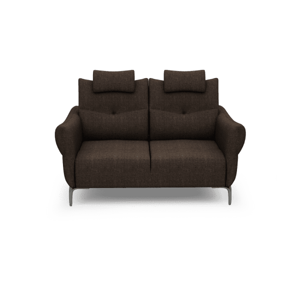 AFFING – Modular Push-Back Fabric / Leather Sofa (2-seater)