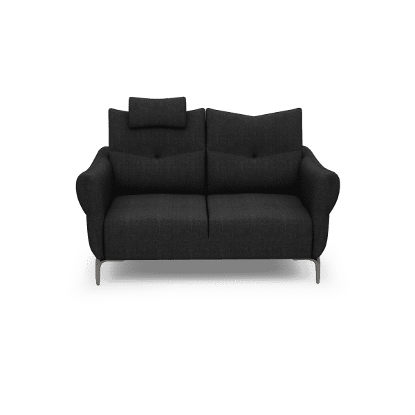 AFFING – Modular Push-Back Fabric / Leather Sofa (2-seater)