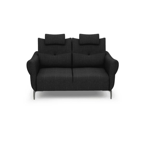 AFFING – Modular Push-Back Fabric / Leather Sofa (2-seater)
