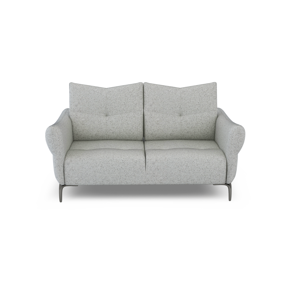 AFFING – Modular Push-Back Fabric / Leather Sofa (3-seater)