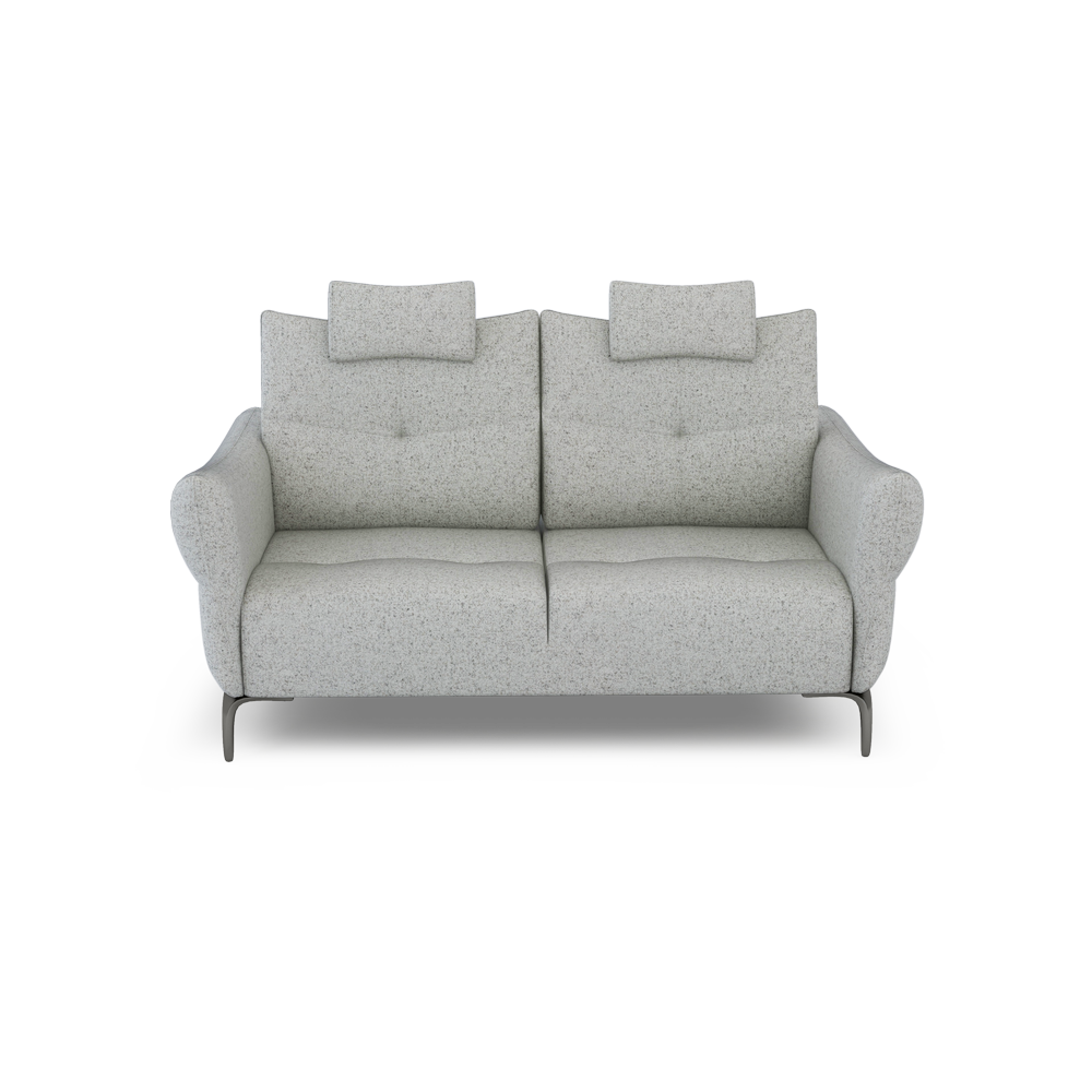 AFFING – Modular Push-Back Fabric / Leather Sofa (3-seater)