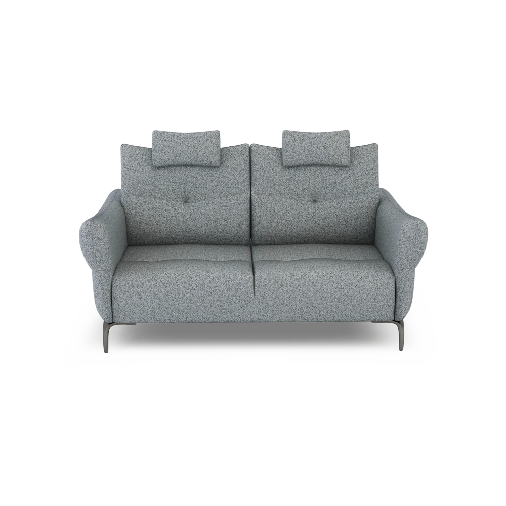 AFFING – Modular Push-Back Fabric / Leather Sofa (3-seater)