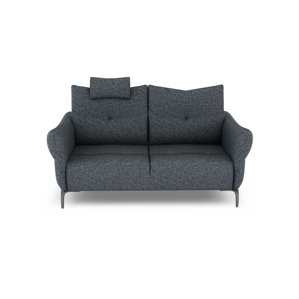 AFFING – Modular Push-Back Fabric / Leather Sofa (3-seater)