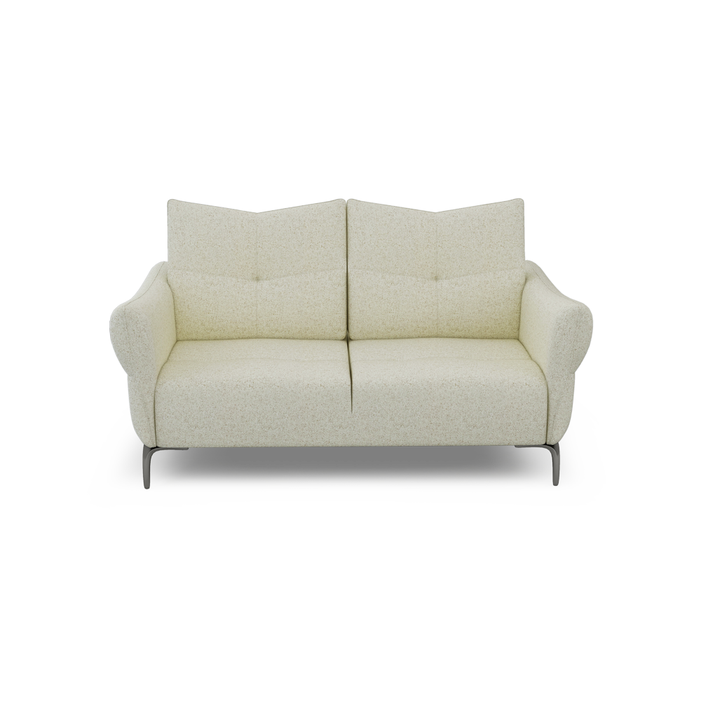 AFFING – Modular Push-Back Fabric / Leather Sofa (3-seater)