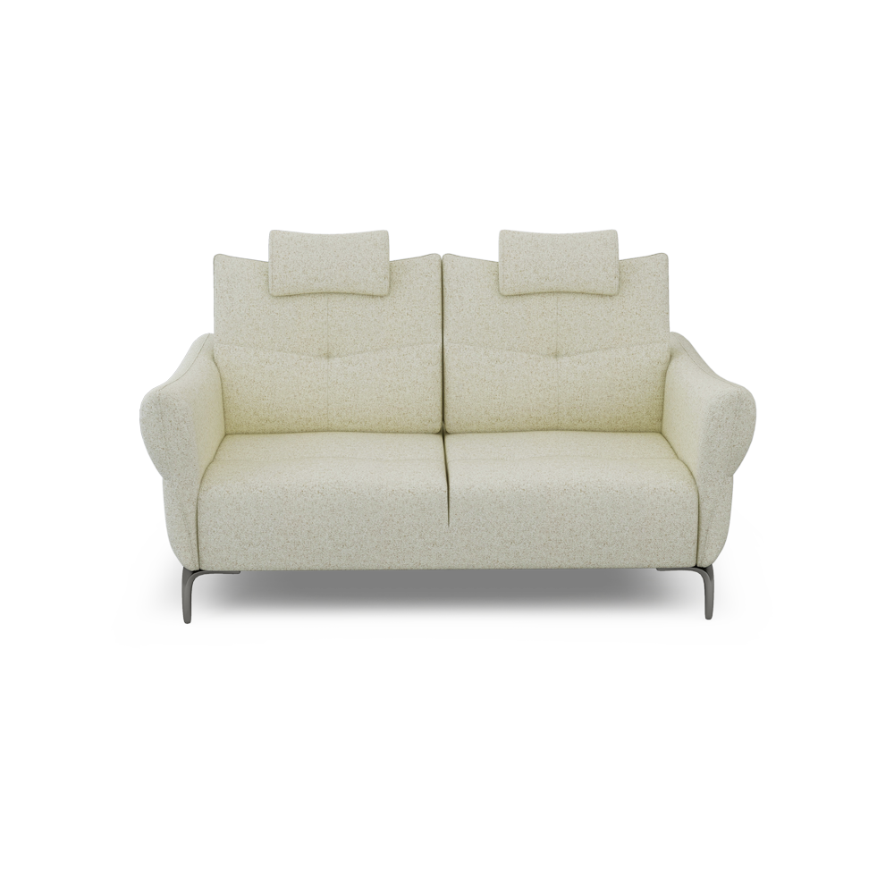 AFFING – Modular Push-Back Fabric / Leather Sofa (3-seater)
