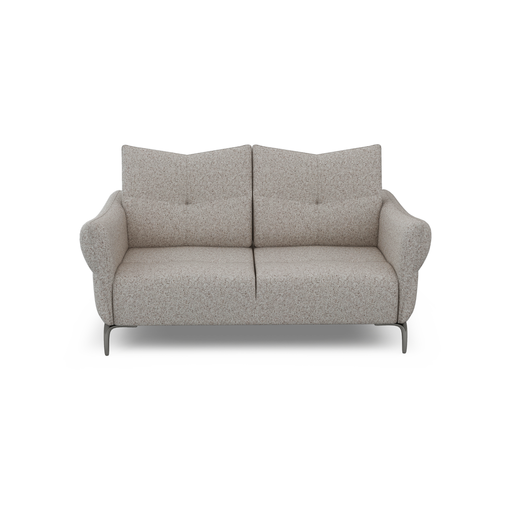 AFFING – Modular Push-Back Fabric / Leather Sofa (3-seater)
