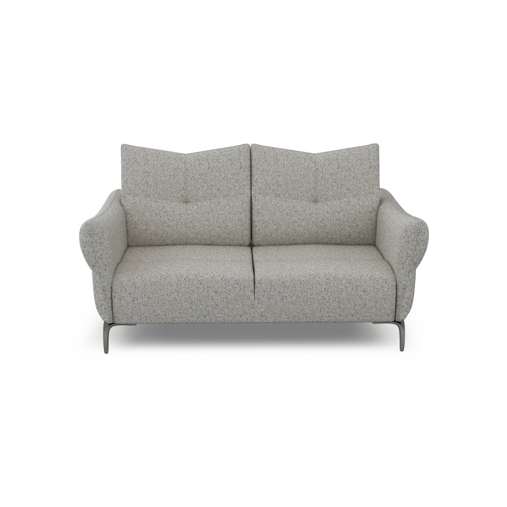 AFFING – Modular Push-Back Fabric / Leather Sofa (3-seater)