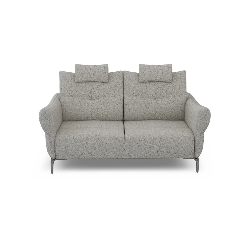 AFFING – Modular Push-Back Fabric / Leather Sofa (3-seater)