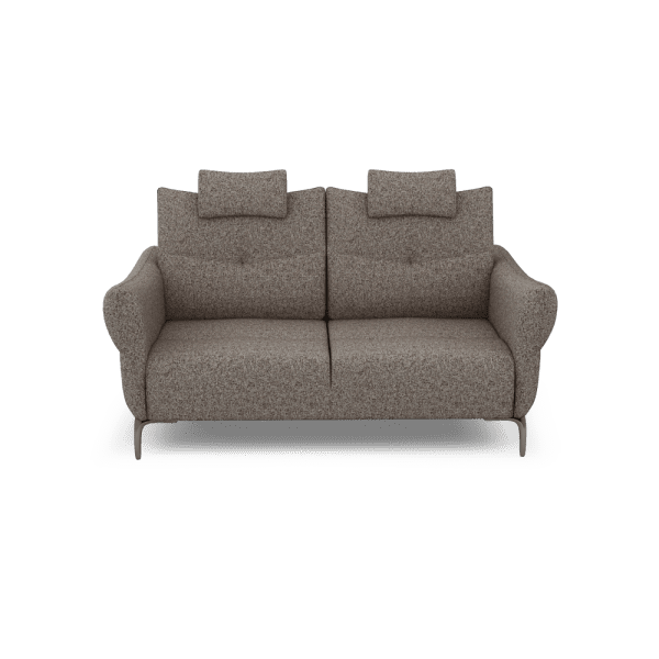 AFFING – Modular Push-Back Fabric / Leather Sofa (3-seater)